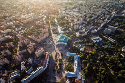 Виды Москвы с высоты птичьего полета | РИА Новости Медиабанк