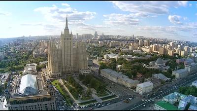 Москва с высоты птичьего полета: бизнес-центры, парки и соборы – Москва 24,  28.05.2014