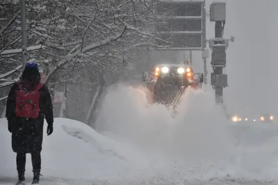 Синоптики рассказали, когда в Москве будет пик рекордного снегопада — РБК