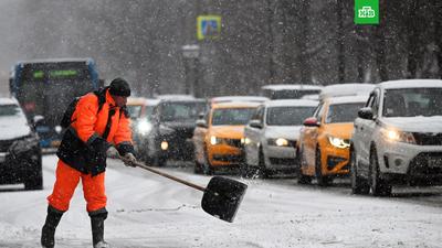 Снегопад в Москве | РИА Новости Медиабанк
