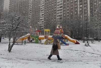 В Москве начался сильный снегопад - РИА Новости, 07.02.2024