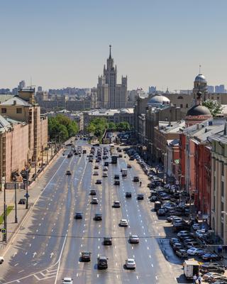 Москва тогда и сейчас. 10 фотографий показывающий как изменилась столица |  Пикабу