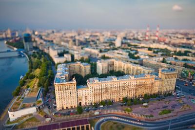 Москва. Вид сверху. | Пикабу