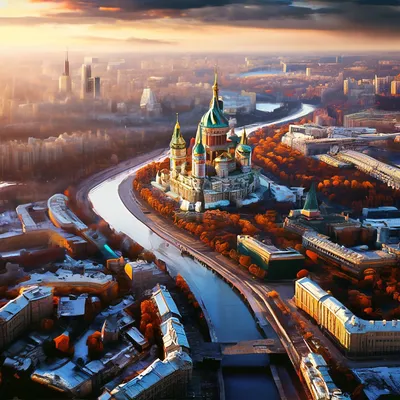 Москва Сверху - Бесплатное фото на Pixabay - Pixabay