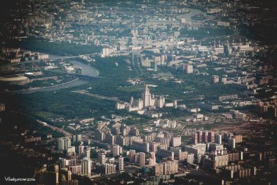 Москва | Фотографии | №800.2 (Вид сверху на Новодевичий монастырь)