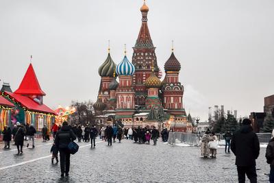 Москва зимой. Декабрь.» — создано в Шедевруме