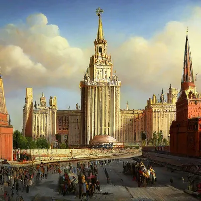Москва в древности» — создано в Шедевруме