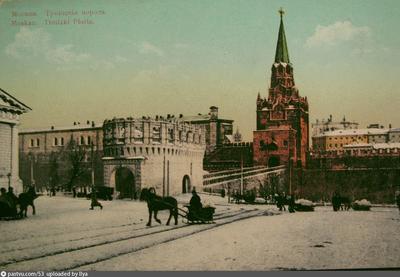 Москва красная площадь в прошлом» — создано в Шедевруме