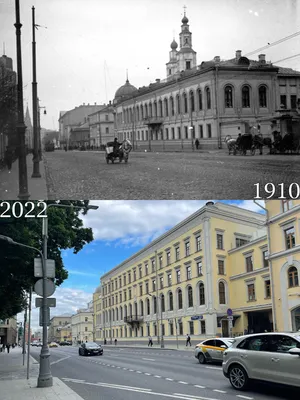 Как выглядел центр Москвы в прошлом
