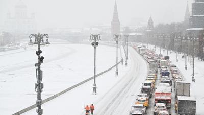 В Москве пройдет сильнейший за послевоенную историю снегопад - РИА Новости,  06.12.2021