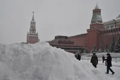 Москва в снегу (76 фото)