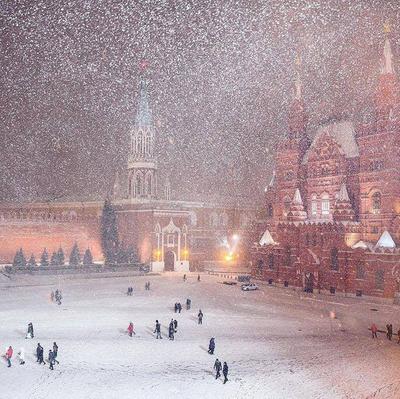 Москва, 8 мая, снег. Фотография — Meduza