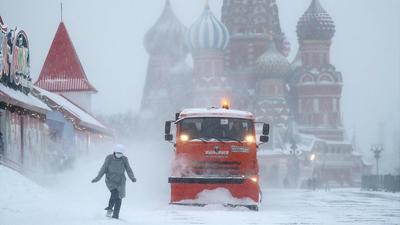 Посмотрите фотографии снежной Москвы – The City