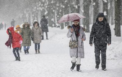 Сегодня ночью в Москве ожидаются снег, метель и гололедица - Москвич Mag