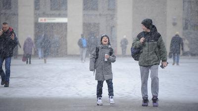 Уровень снега в Москве побил рекорд 1989 года — Информационный портал  Yk24/Як24