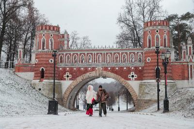 Москва, улицы в снегу, метель, …» — создано в Шедевруме