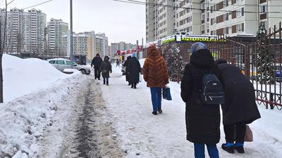 Как выглядит Москва после мощного снегопада - Ведомости