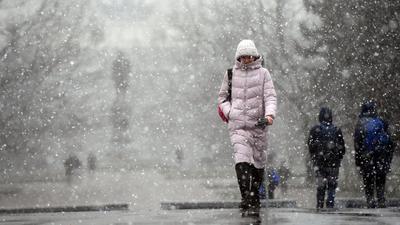 В Москве выпал первый снег - Российская газета