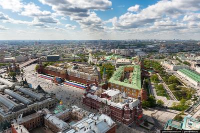 Москва. Вид сверху