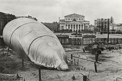 Москва во время войны фото