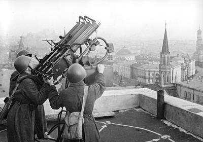 Москва во время войны фото фотографии