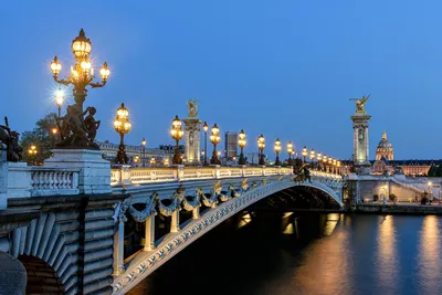 Картина Picsis Мост Александра 3 в Париже 660x430x40 мм 345-10263356 -  выгодная цена, отзывы, характеристики, фото - купить в Москве и РФ