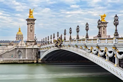 Мост Александра III в Париже (Pont Alexandre III)