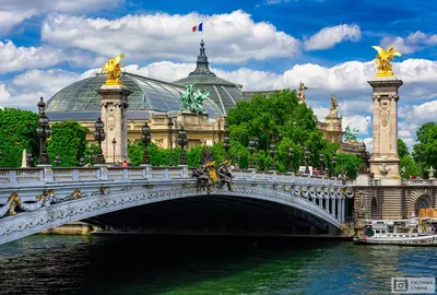 ПАРИЖ. Мост Александра III.