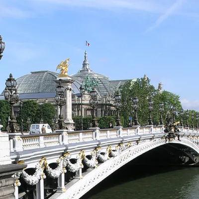Мост Александра III в Париже (Pont Alexandre III)
