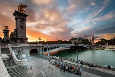 Мост Александр III в Париже : самый красивый мост столицы / Франко-Русский  Союз / Троицкий Мост