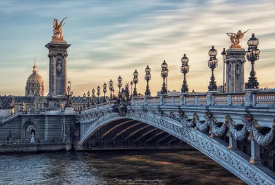 Мост Александра III и грандиозные Palais, Париж, Франция Стоковое  Изображение - изображение насчитывающей место, памятник: 112113883