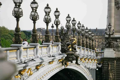 Мост Александра III (Pont Alexandre III) в Париже