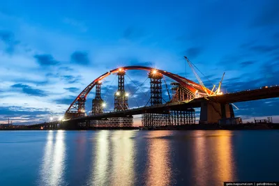 Как выглядит стройка четвертого моста в Новосибирске. Фото - Толк 24.10.2023