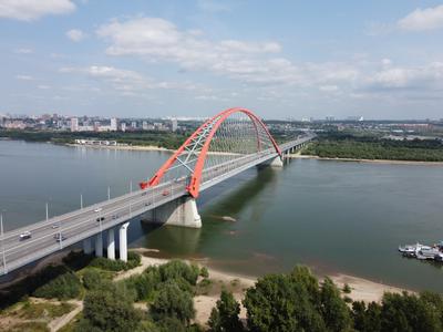Бугринский мост, Новосибирск — Фото №1353035