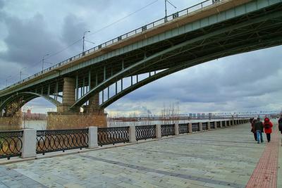Бугринский мост, Новосибирск | Пикабу