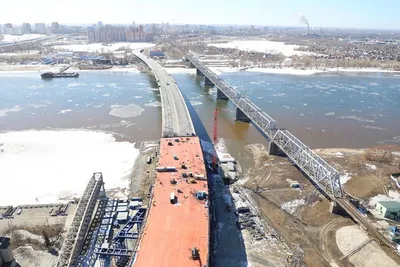 Движение по четвёртому мосту через Обь запустят в 2023 году в Новосибирске  — Автоновости Омска