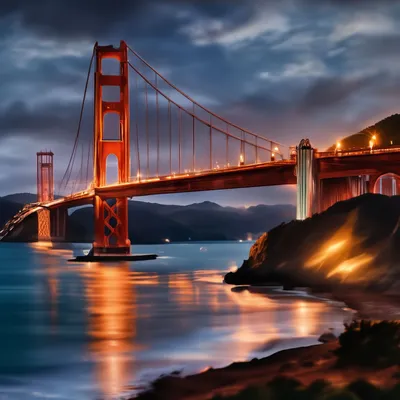 Мост Золотые ворота – символ Северной Америки | Достопримечательности | Дзен