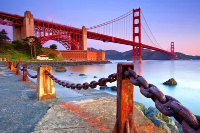 Мост Золотые ворота – символ Северной Америки | Достопримечательности | Дзен