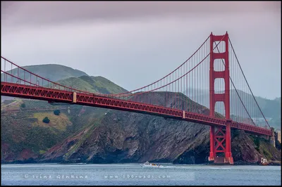 Мост Золотые Ворота - \"красный\" символ Сан-Франциско | PageTravel | Дзен