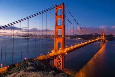 Чудеса света: Мост «Золотые Ворота» (Сан-Франциско,штат Калифорния,США)