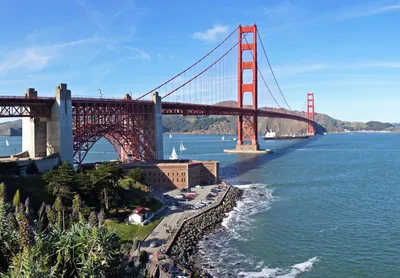 Мост Сан-Франциско Золотые Ворота Редакционное Изображение - изображение  насчитывающей сан, строб: 179859690