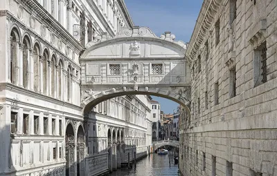 Мост вздохов в Венеции фото