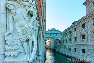 Картина \"Мост вздохов в Венеции.\"