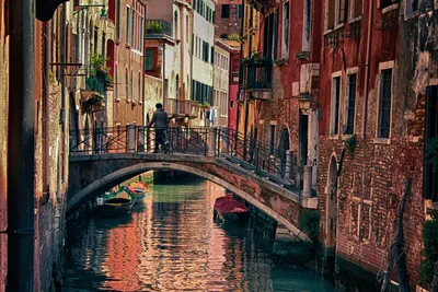 Картина на холсте \"Мост Вздохов в Венеции\"