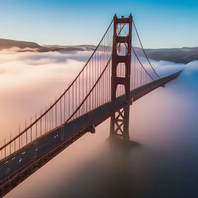 Мост Золотые ворота, Сан-Франциско. Где находится, как добраться, режим  работы, отели рядом – Туристер.Ру