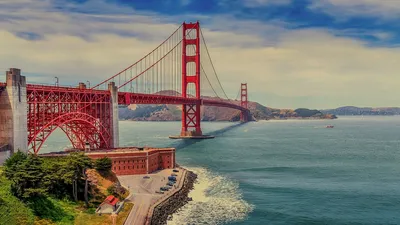 Мост «золотые ворота» в Сан-Франциско, Калифорния. Стоковое Изображение -  изображение насчитывающей известно, залив: 166411543