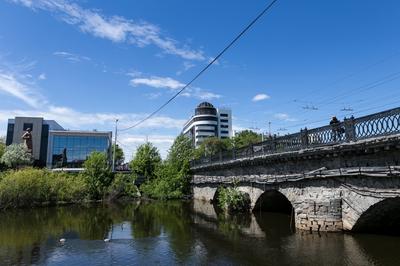История Макаровского моста в Екатеринбурге, архивные фотографии, история  строительства - 30 октября 2021 - Е1.ру