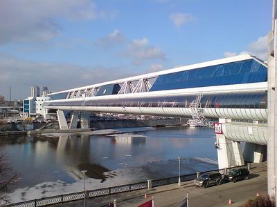 Новые мосты Москвы: Красная арка - в районе ВДНХ, «стеклянный» тоннель - на  Семёновской набережной - KP.RU