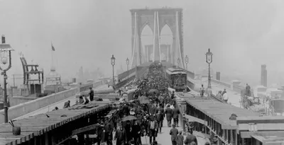 Бруклинский мост, достопримечательность, штат Нью-Йорк, мост Бруклин —  Яндекс Карты