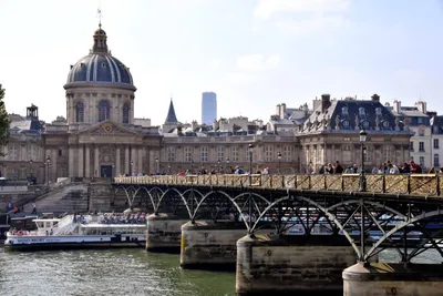 Мост в Париже - Фотообои на стену по Вашим размерам в 1rulon.ru. Купить  фотообои Мост в Париже №45461
